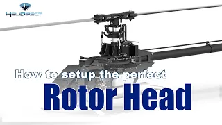 How to setup the PERFECT Rotor Head! by Diego Arce!!