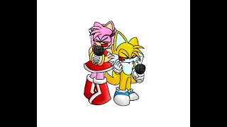 tails and amy sing moves like jagger (a.i. cover)