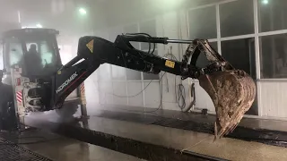 Returned to factory setting ! How to wash dirty loader ? Satisfying DEEP CLEAN ! Wash ASMR !