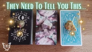 🥺☎️What They *DESPERATELY* Want to SAY TO YOU🌹| PICK-A-CARD