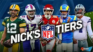 Patrick Mahomes, Chiefs dethroned atop Nick’s Tiers entering Week 18 | NFL | FIRST THINGS FIRST