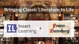 Project Gutenberg and InsertLearning