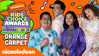 La Orange Carpet COMPLETA de los KCA MÉXICO 2020 | Nickelodeon en Español