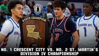 No. 1 Crescent City vs. No. 2 St. Martin's || Dwight Magee, Matt Weaver Battle in D-IV Championship!