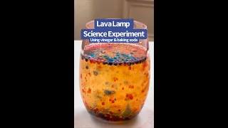 Lava Lamp Science Experiment without Alka Seltzer - DIY Lava Lamp Experiment w Baking Soda & Vinegar