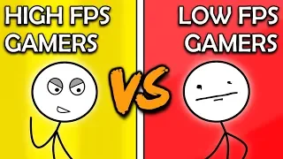 High FPS Gamers VS Low FPS Gamers