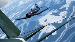 War Thunder [SIM|VR] - Fabby's Revenge (Ki-84 hei vs F4U-4B)