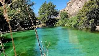 Nature walk at Whitewater Preserve in Palm Springs California