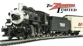 Vintage The Zenith Limited HO-Scale Collector's Edition Electric Model Train Set Unboxing & Review