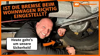 Auflaufbremse beim Wohnwagen / Anhänger einstellen - Wohnwagen schlägt durch [ALKO AAA Bremse]