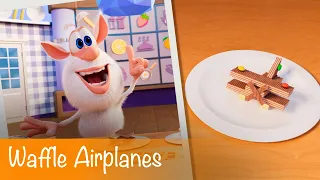 Booba - Food Puzzle: Waffle Airplanes - Episode 16 - Cartoon for kids