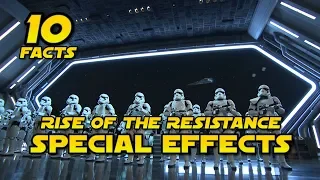 10 Rise of the Resistance Secrets - Star Wars Ride Special Effects at Disneyland & Walt Disney World