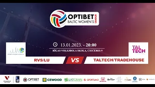 Optibet Baltijas līga: RVS/LU vs Taltech/Tradehouse