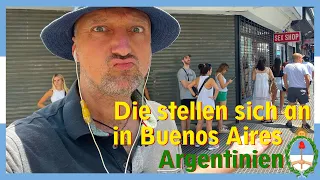 Die stellen sich an in Buenos Aires | Auswandern Argentinien | Weltreise | Digitaler Nomade