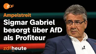 Ex-Vizekanzler Gabriel "als Bürger" unzufrieden mit Ampelstreit | Markus Lanz vom 31. Mai 2023