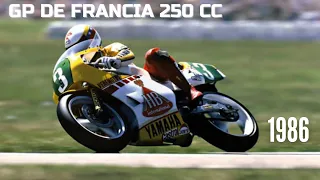 1986. Gran premio de Francia 250 cc. Circuito de Paul Ricard