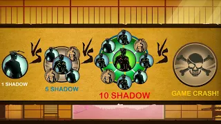 1 SHADOW VS 5 SHADOW VS 10 SHADOW VS GAME CRASH!