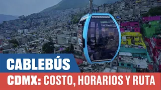 La CDMX inaugura la Línea 1 del Cablebús