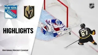 Вегас - Рейнджерс / NHL Highlights | Rangers @ Golden Knights 12/08/19