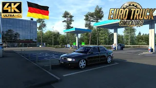 Euro Truck Simulator 2 - AUDI S4 - Normal Driving - Logitech G29 - 4K