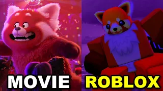 Turning Red “WHAT ARE YOU DOING?!” Movie vs ROBLOX