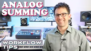 Analog Summing Workflow 🛠 Setup and Benefits in Pro Tools and Logic Pro Tutorial 🦾