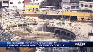 Churchill Downs Paddock will be ready for Kentucky Derby 150, officials say