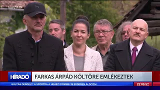 Farkas Árpád költőre emlékeztek - HÍR TV