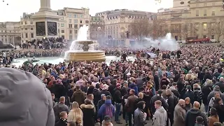 Newcastle United fans have conquered London  before carabao cup final