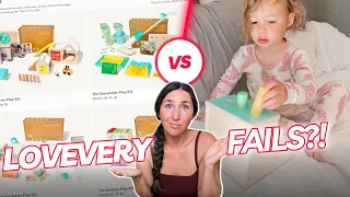 LOVEVERY BEST + WORST PLAY KITS Ranked By Age | Montessori Subscription Toy Box