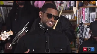 #SuperstarChallenge live at Tiny Desk w/ Usher & Vedo