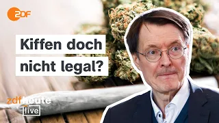 Lauterbachs Cannabis-Gesetz im Bundesrat: Warum das Projekt auf der Kippe steht | ZDFheute live