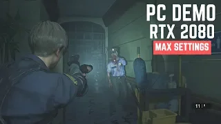 Resident Evil 2 Remake - RTX 2080 PC Gameplay (1-Shot) MAX Setting