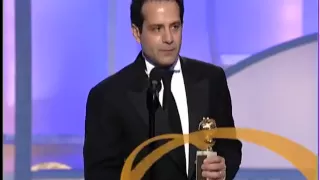 Tony Shalhoub Wins Best Actor TV Series Musical or Comedy - Golden Globes 2003