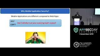 [2019] Fixing Mobile AppSec by Sven Schleier