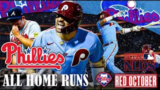 ALL HOME RUNS I Phillies vs Braves NLDS Highlight Reel I 2023 MLB Postseason