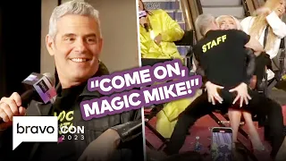 Andy Cohen's Special Dance For Erika Jayne Wows BravoCon Crowd | BravoCon 2023 | Bravo