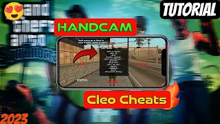 🤩How to Apply Cheats In gta sa Android with handcam full tutorial||Gold Playz.