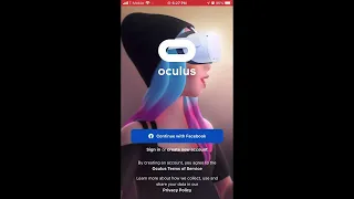 How to sign in your oculus account when it sais try again later