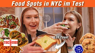 Wir testen Food Spots in New York! 😋 (die BESTEN Tacos? les relais de l'entrecote, veganes Eis & co)