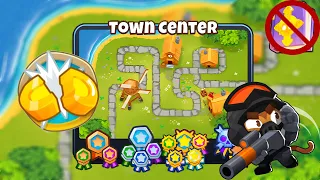 Town Center [Half Cash] Guide | No Monkey Knowledge | BTD 6 (2023 Updated) 4K