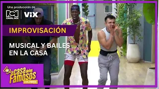 Los participantes de La casa de los famosos Colombia improvisan y bailan