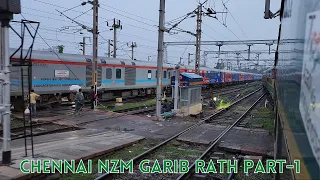 12611 Chennai Hazrat Nizamuddin Garib Rath Express PART-1 Chennai to Vijayawada