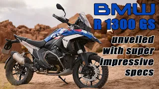 BMW R 1300 GS features more performance and tech in a smaller, lighter package with better looks...