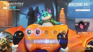 [4/28/24 VOD] Harbleu Plays Overwatch 2 "Ball Main"