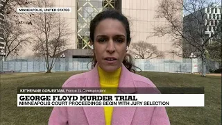 Minneapolis court begins jury selection in George Floyd murder trial