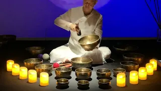 Sacred Sound Healing with Tibetan Bowls#singingbowl#meditationmusic#soundbathssleep