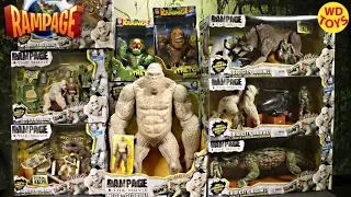 New 10 Rampage The Movie Toys Compare to King Kong Skull Island Unboxing