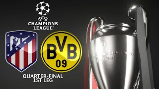 FC 24 | Atlético Madrid vs Borussia Dortmund | UEFA Champions League Quarter Final 1st Leg
