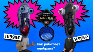 Про мембраны на примере зимних кроссовок Mizuno